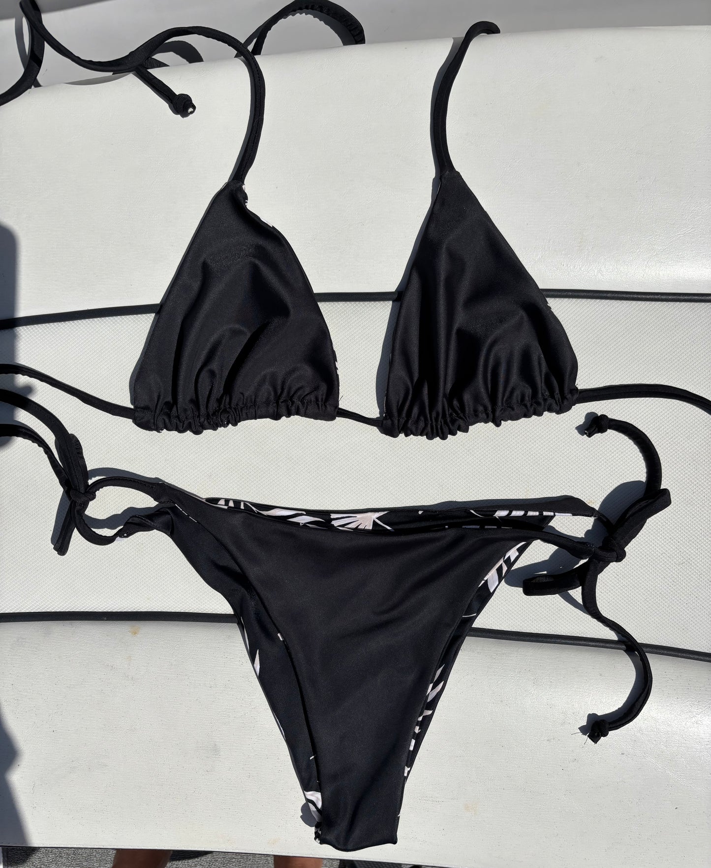 Black with Palms