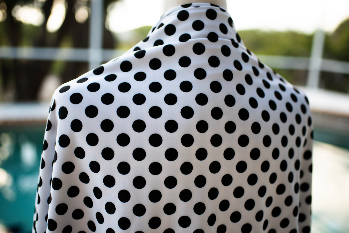 Black Polka Dots