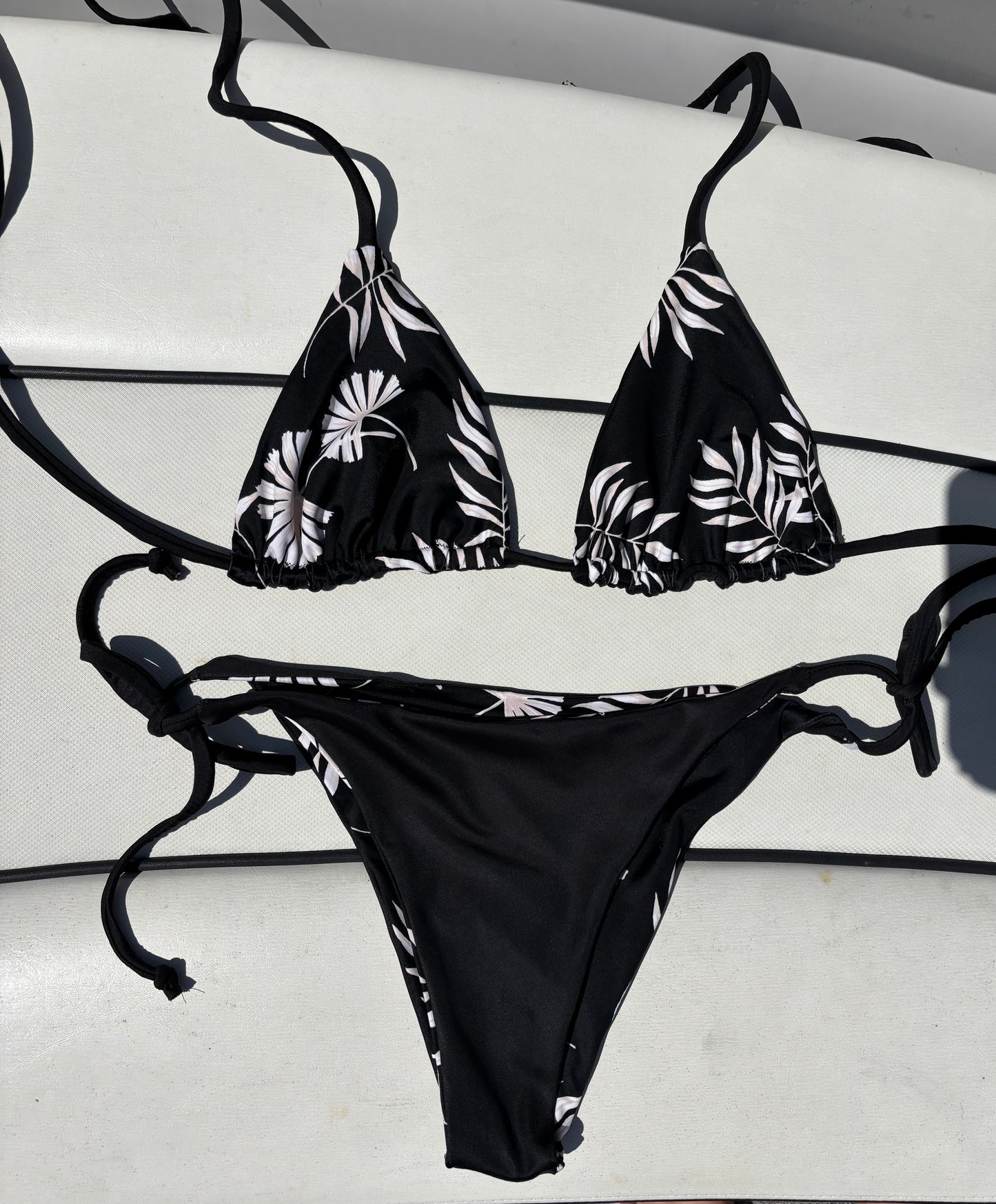 Black with Palms