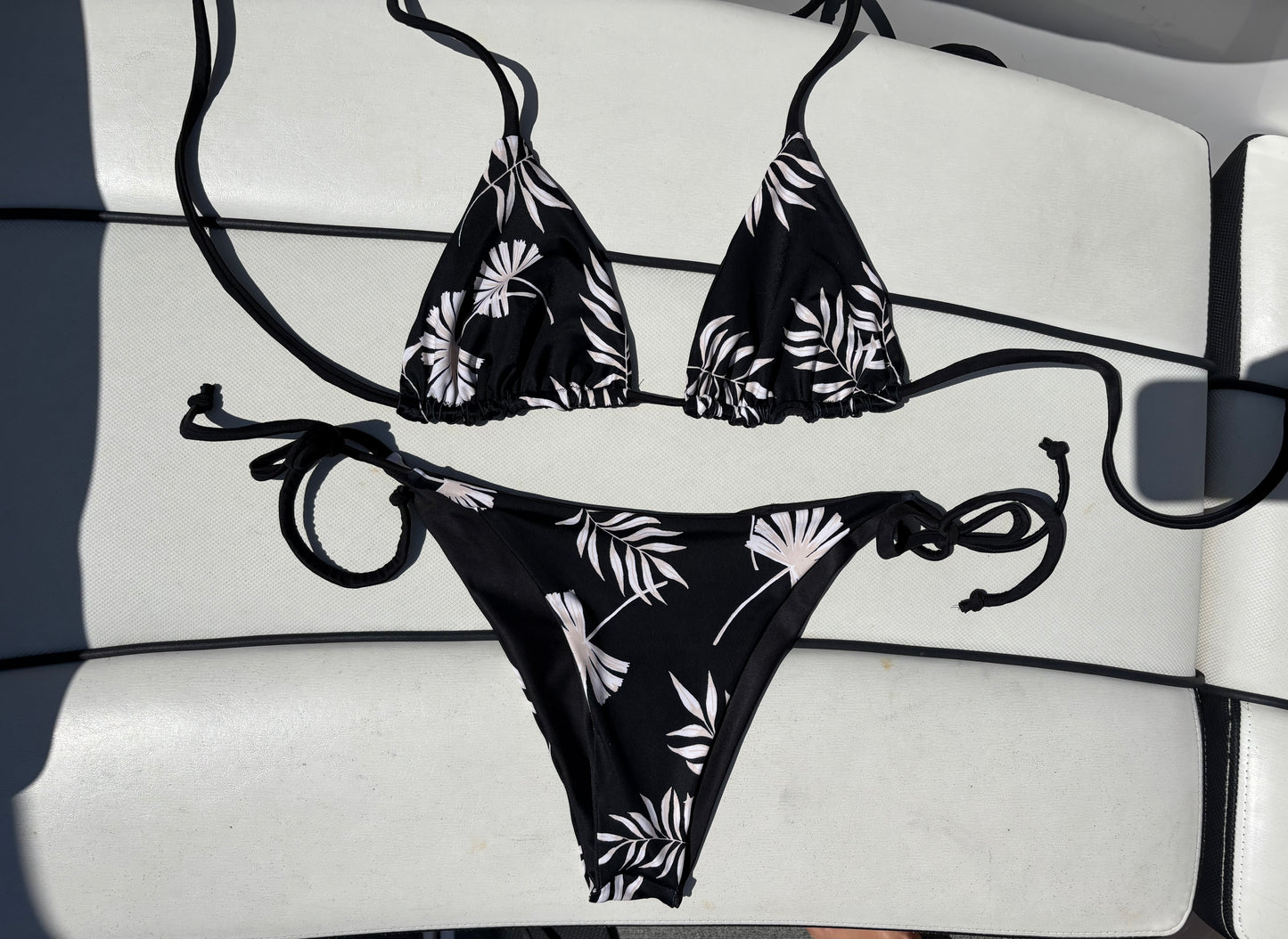 Black with Palms