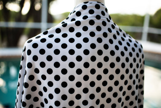 Black Polka Dots
